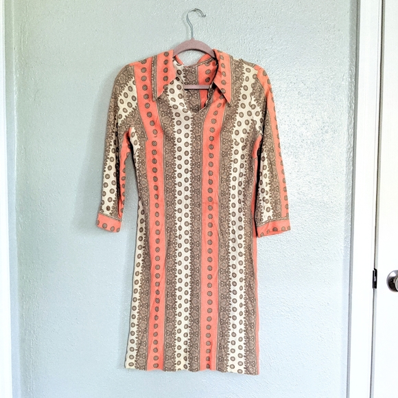 Handmade 70's Mini Dress - Picture 5 of 5